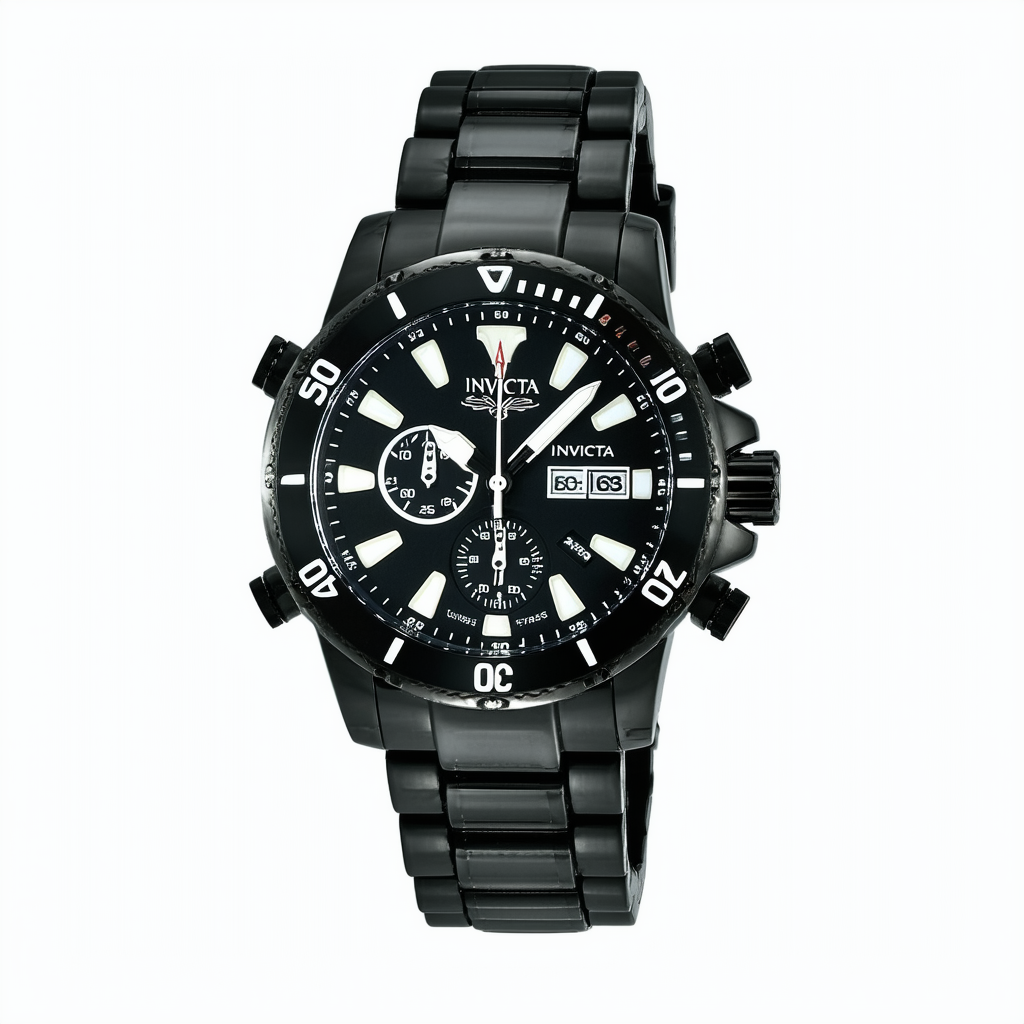 Invicta Men's 90058 Excursion Analog Display Swiss Quartz Black Watch