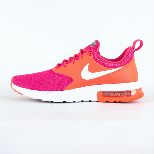 Nike Women's Air Max Thea Bright Magent White/Trf Orng Running Shoe 8.5 Women US