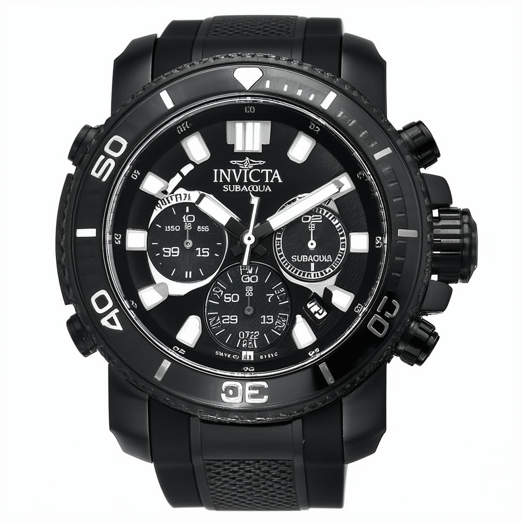 Invicta Men's 15927 Subaqua Analog Display Swiss Quartz Black Watch