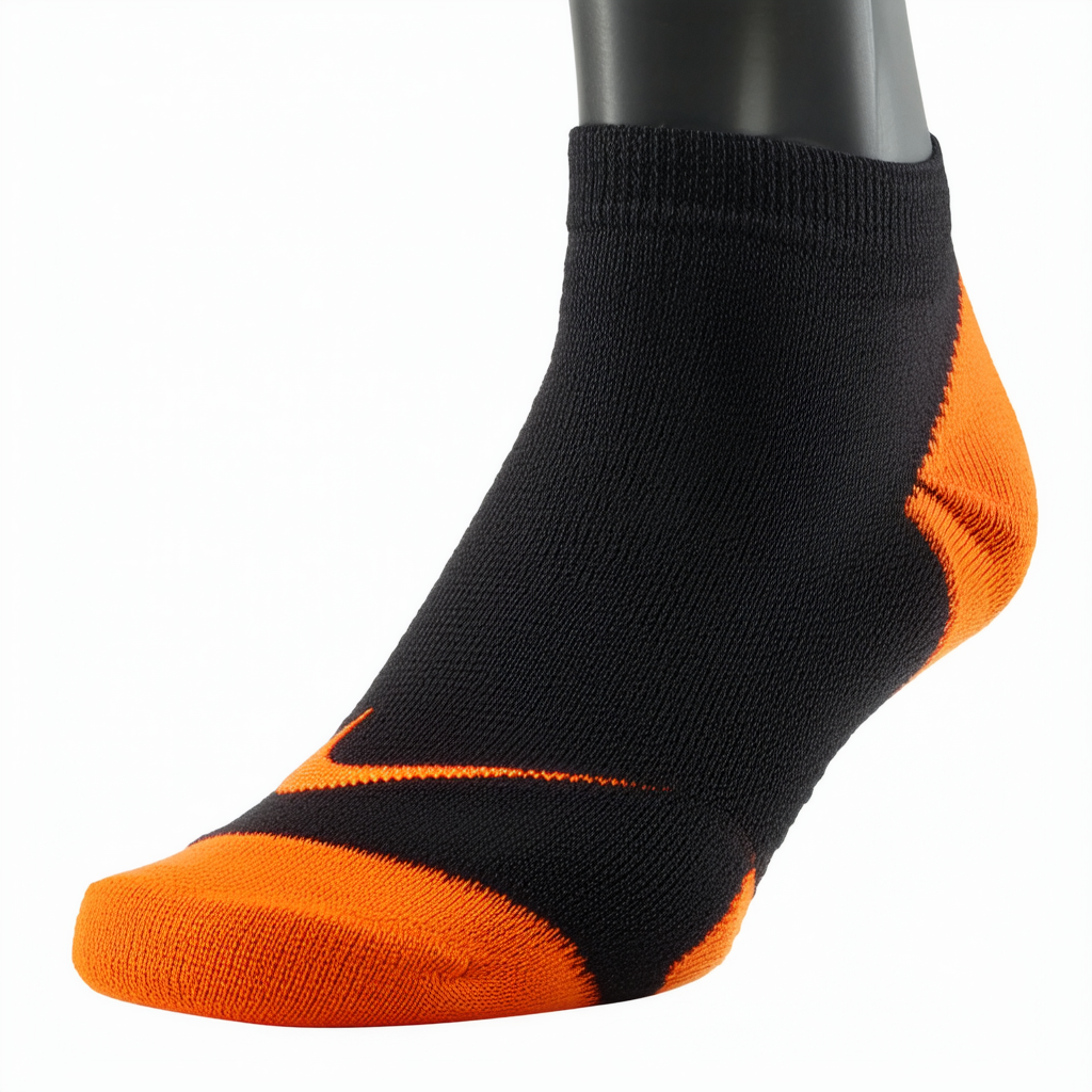 Nike Elite Socks (X-large, Black/orange)