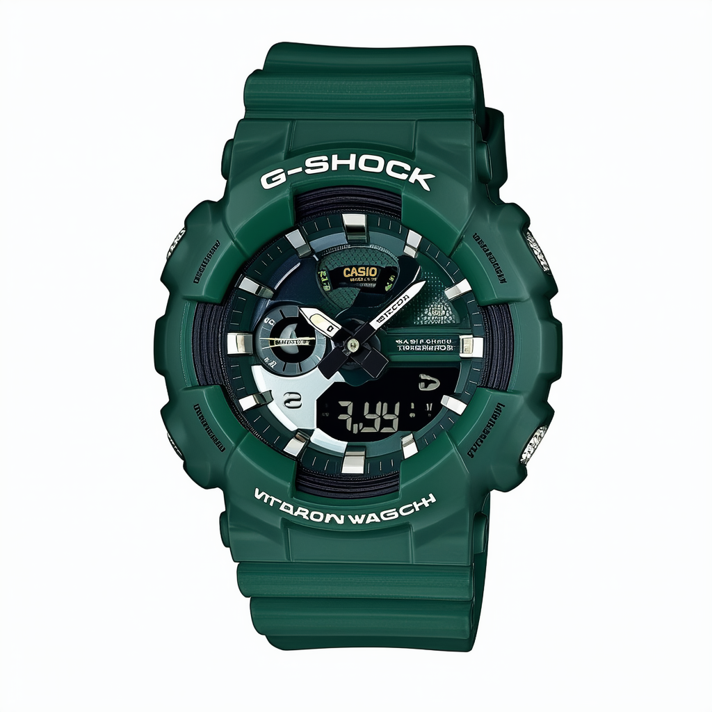 Casio G-Shock GA-110LN Analog-Digital Men's Watch (Green)