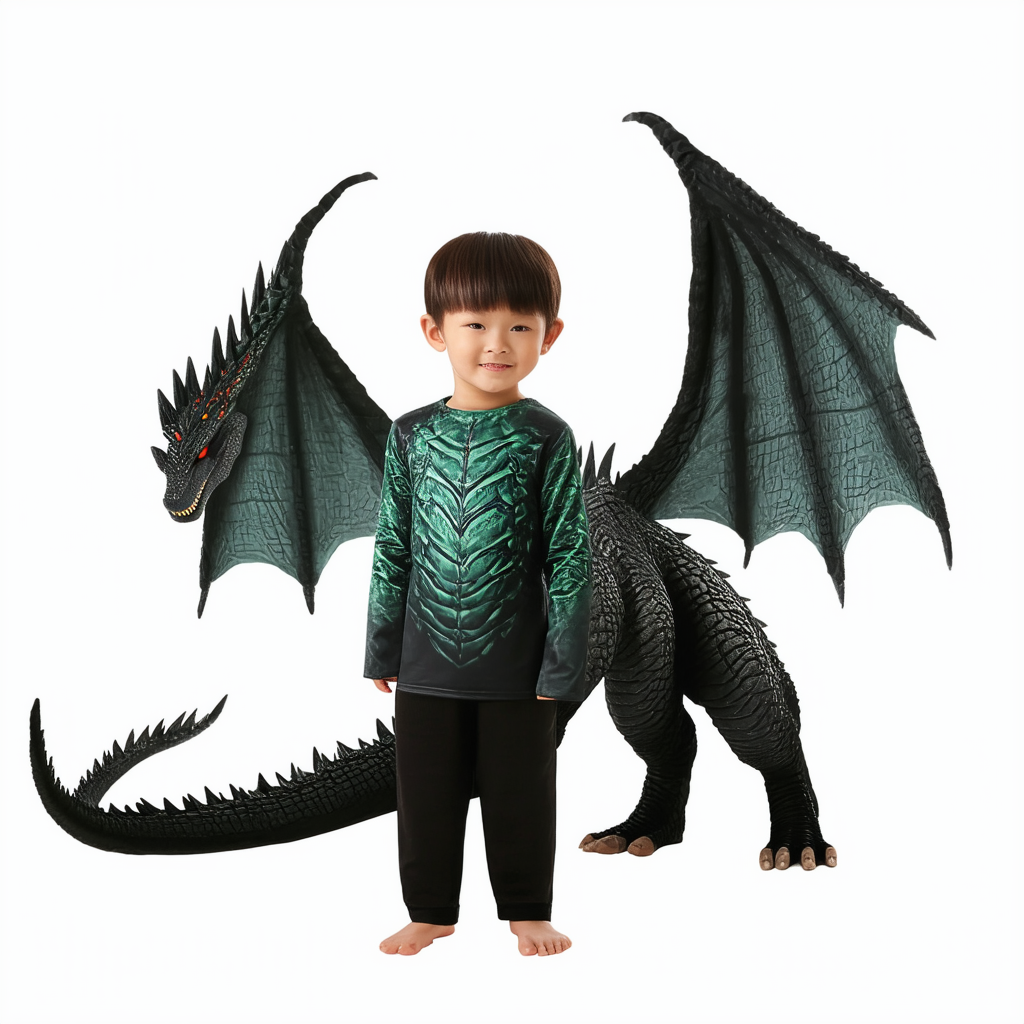 Rubie's Godzilla King of The Monsters Child's Deluxe King Ghidorah Costume, Medium