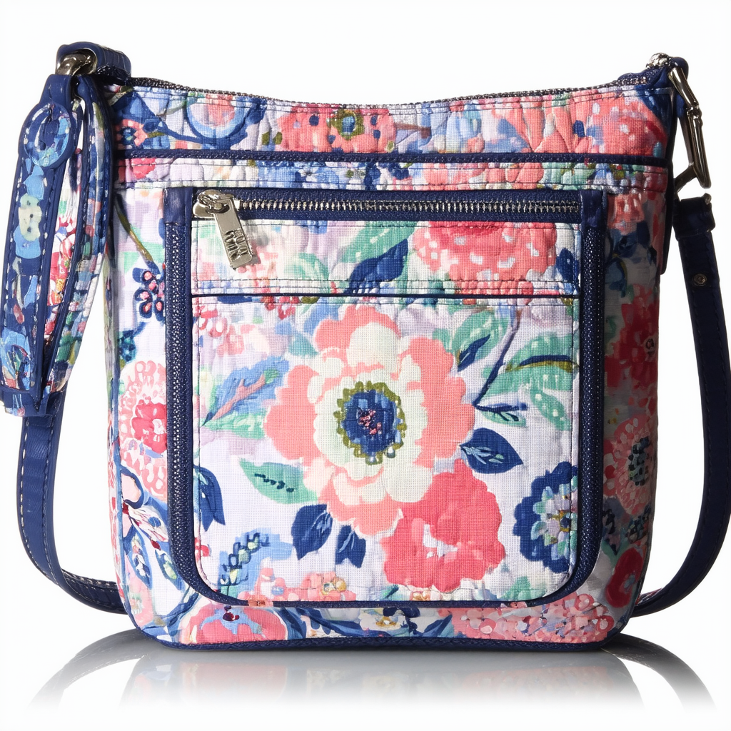 Vera Bradley Cotton Carson Crossbody Purse