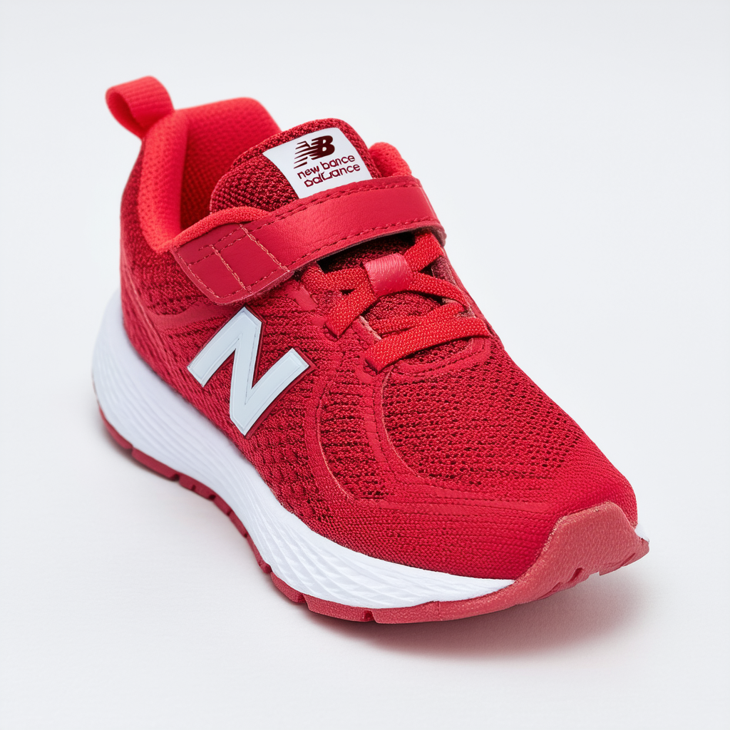 New Balance Kid's 519 V1 Alternative Closure Running Shoe, Team Red, 8.5 XW US Toddler