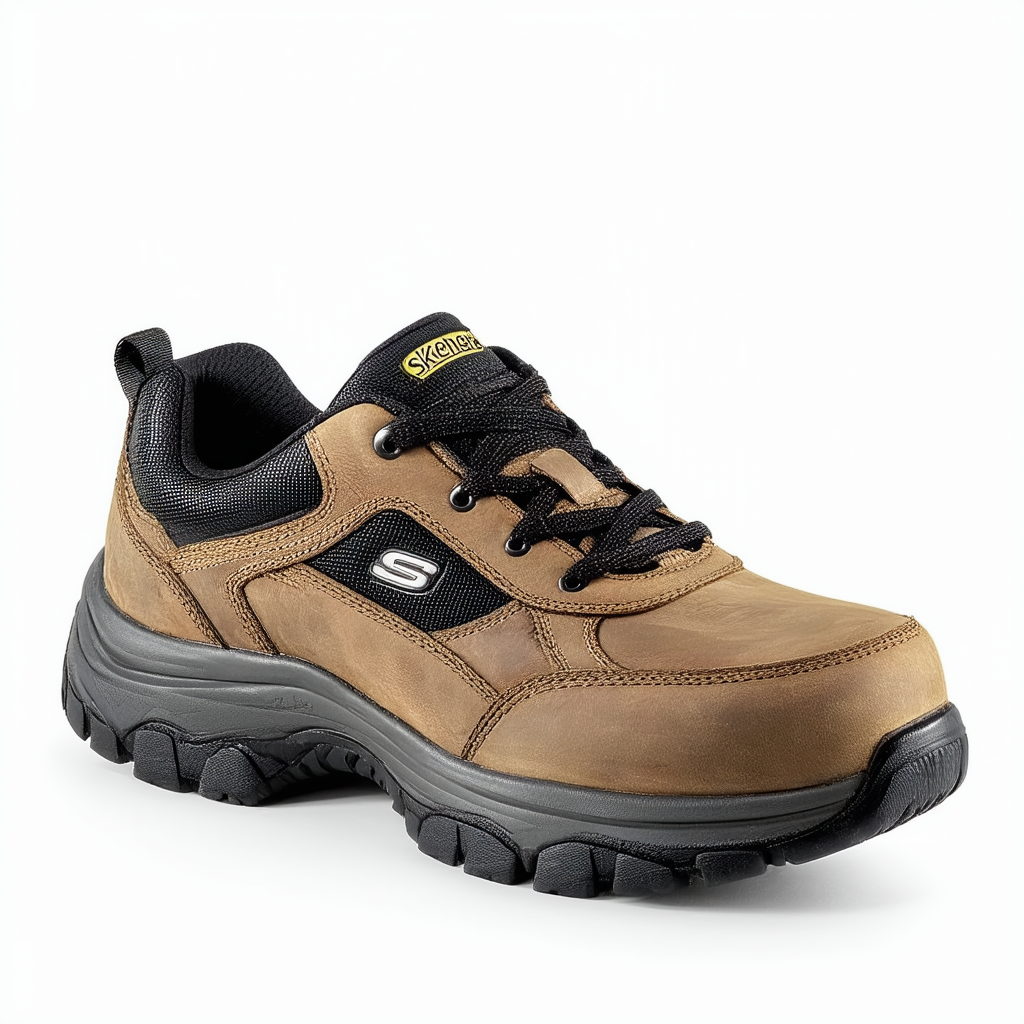 Skechers for Work Men's Soft Stride Steel Toe Work Shoe