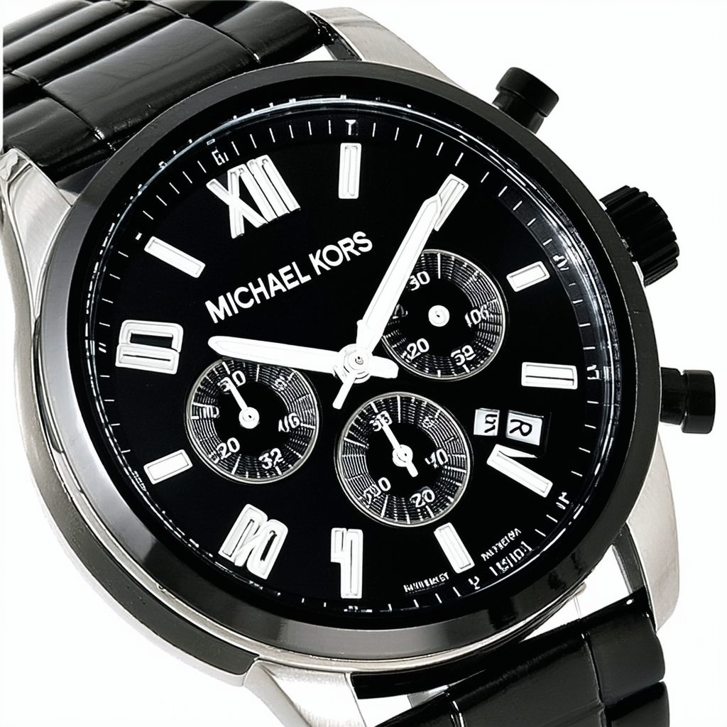 Michael Kors Men's MK8266 - Men's Runway Black Watch