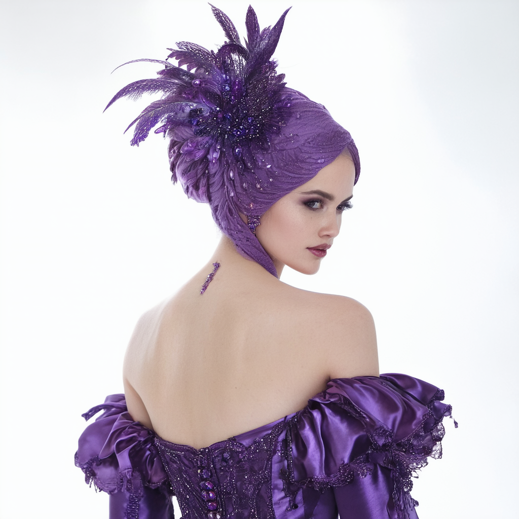 Forum Women's Amethyst Saloon Girl, as Shown, Standard