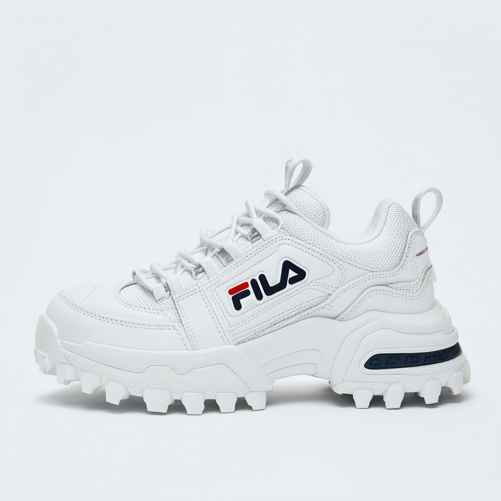 Fila Mens Disruptor II Split White 10.5