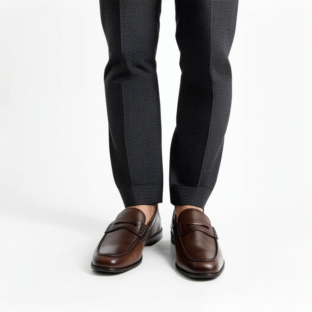 Kenneth Cole REACTION Men's Make A Toast Slip-On Loafer, Dark Brown, 8.5 M US