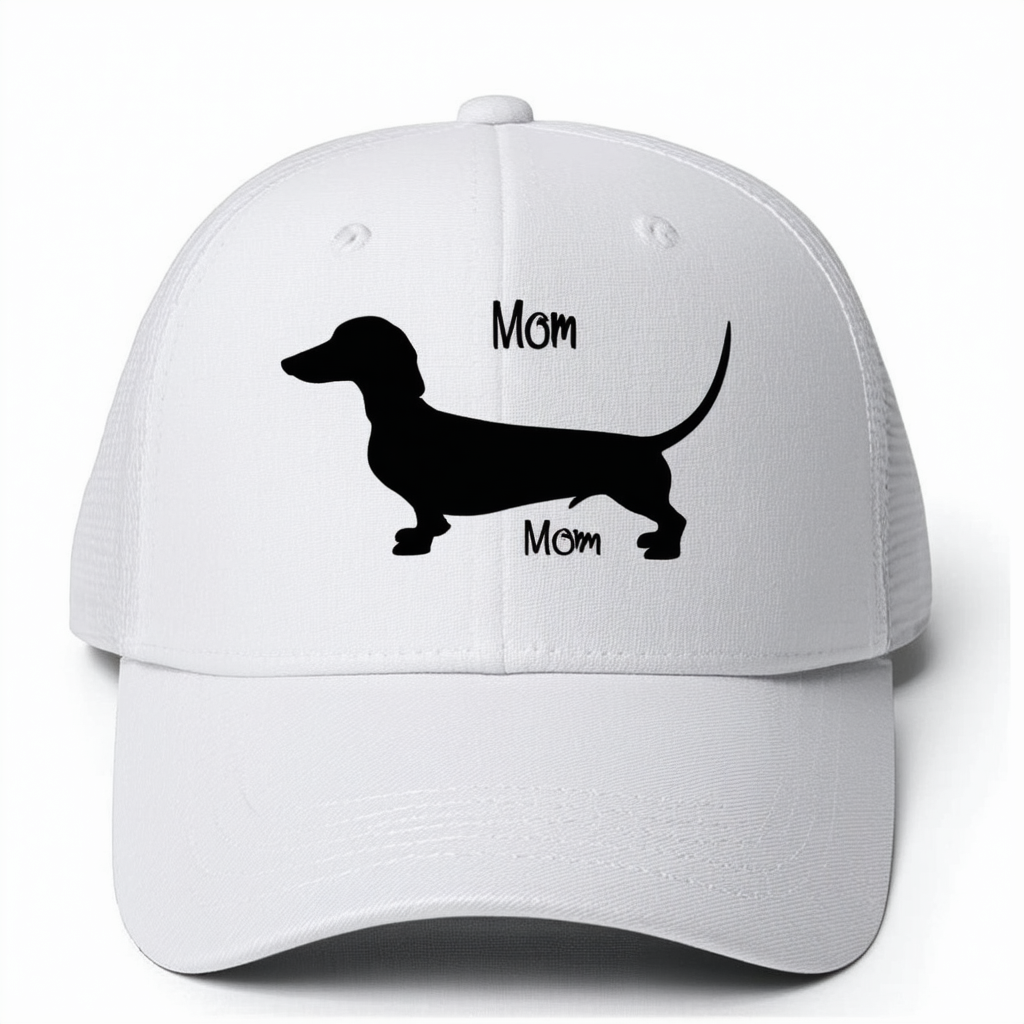 CafePress Dachshund Mom 1 Cap Baseball Cap