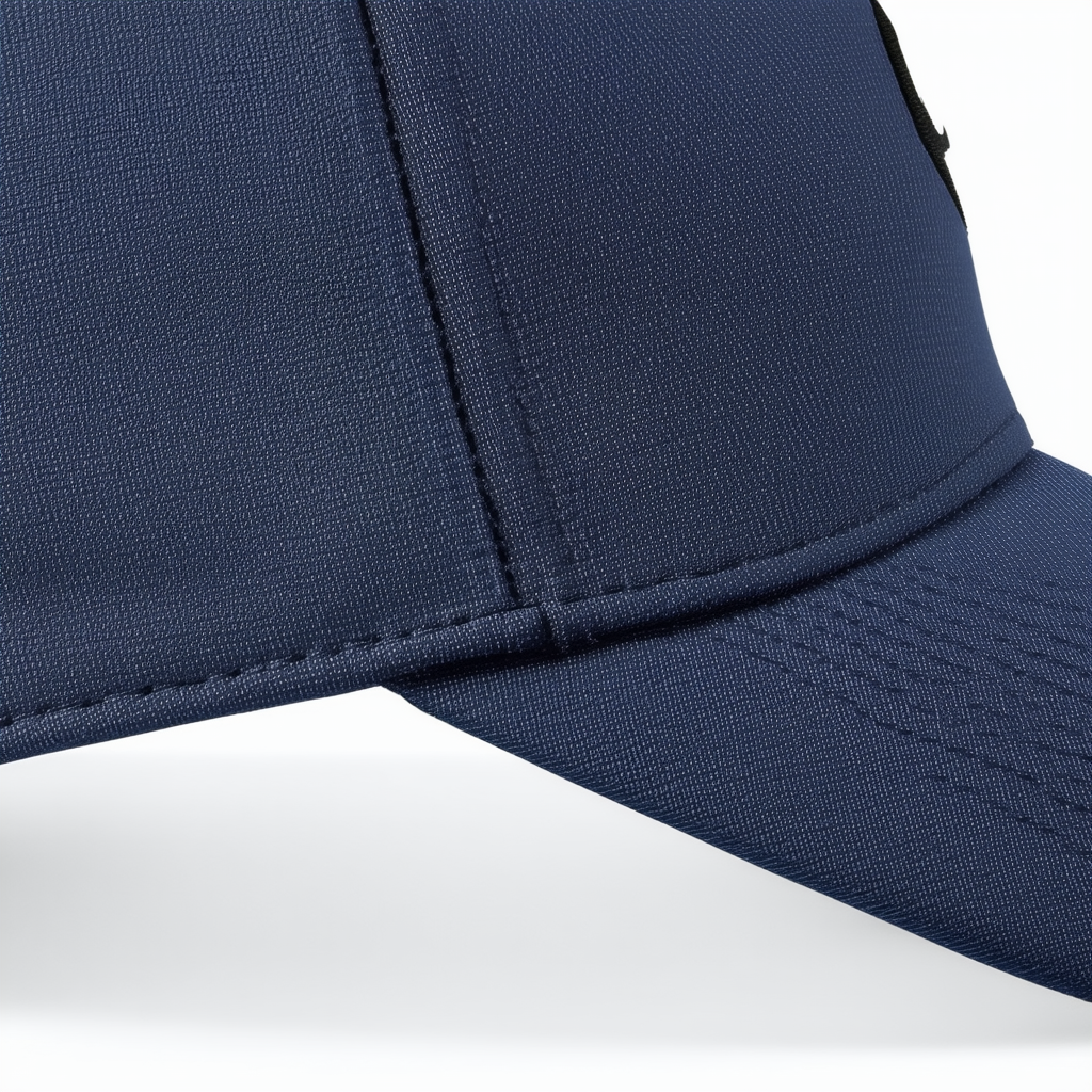 Nike Dri-FIT Swoosh Flex Cap (Navy, Medium/Large)