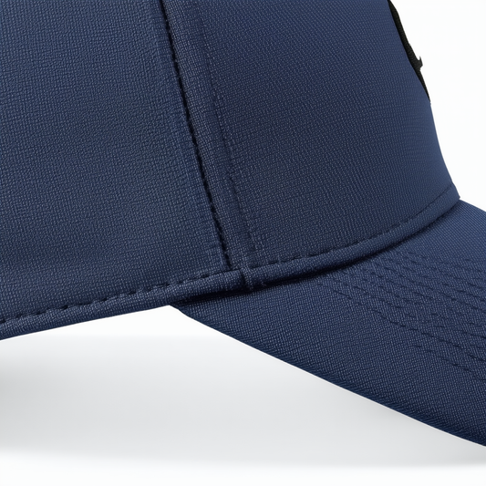 Nike Dri-FIT Swoosh Flex Cap (Navy, Medium/Large)