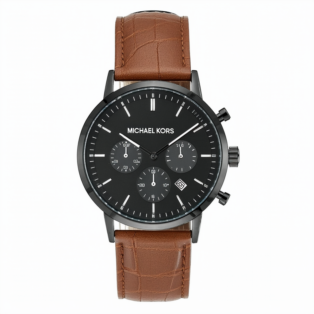 Michael Kors Men's MK8636 Merrick Analog Display Analog Quartz Brown Watch