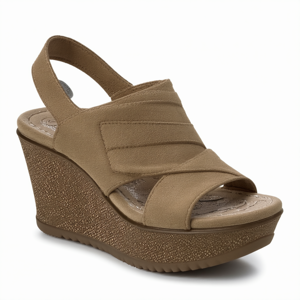 Skechers Livin Dream Catch Me Womens Wedge Platform Sandals