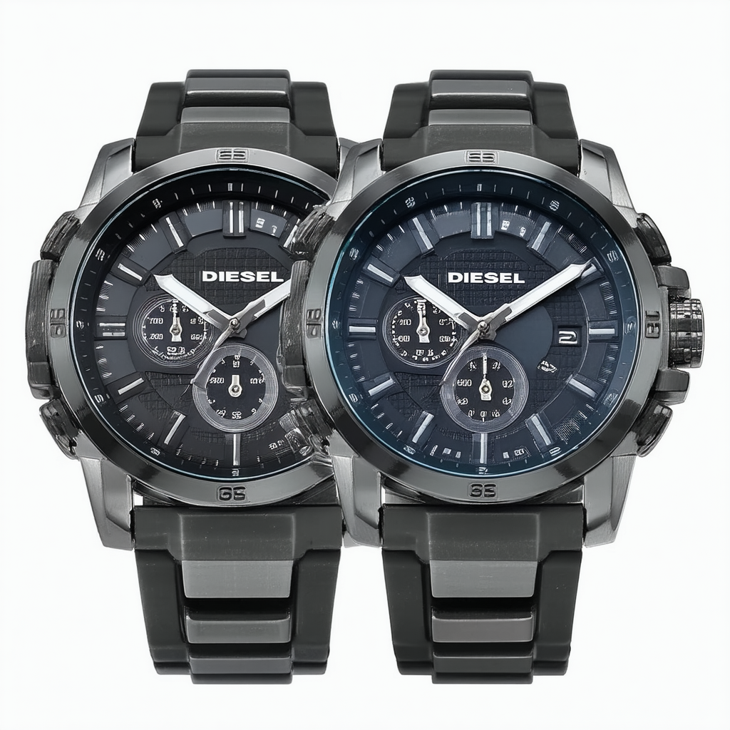 Diesel Men's DZ4412 Overflow Gunmetal Watch
