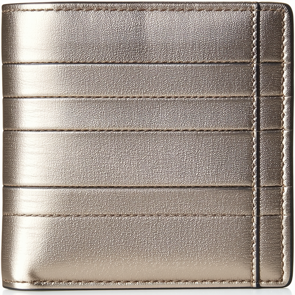Fossil Sydney Giftable Bifold Sl4415839 Color: Metallic Wallet