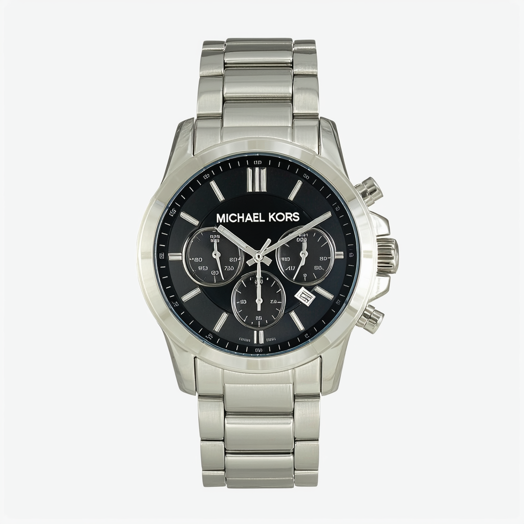 Michael Kors Men's Runway Silver-Tone Watch MK8086