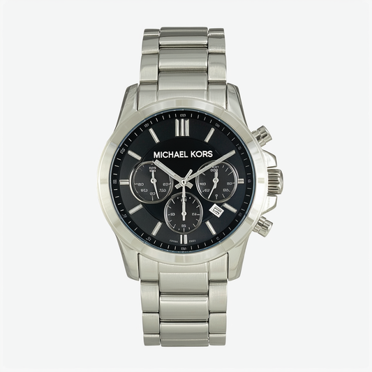 Michael Kors Men's Runway Silver-Tone Watch MK8086