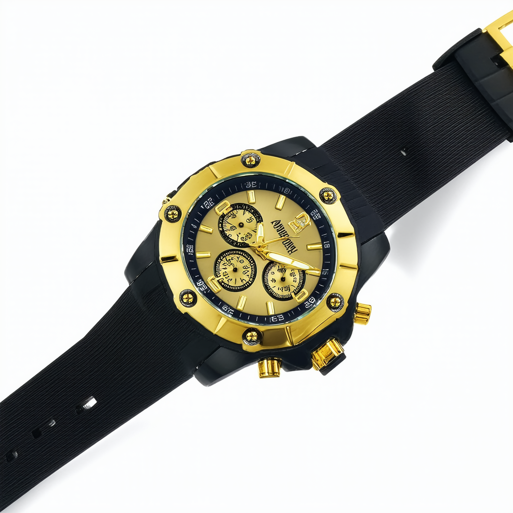 26564 - Invicta Bolt Men 53mm Stainless Steel + Gold Plated Gold Gold dial 5040.D Quartz
