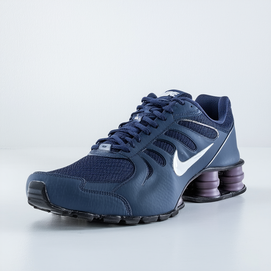 Nike Shox Turbo 3.2 SL - Obsidian / Obsidian-Metallic Silver, 10 D US
