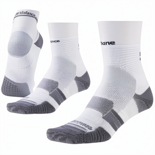 New Balance Men's Athletic Cushion Comfort Crew Socks with Cooling Technology (2 Pack)