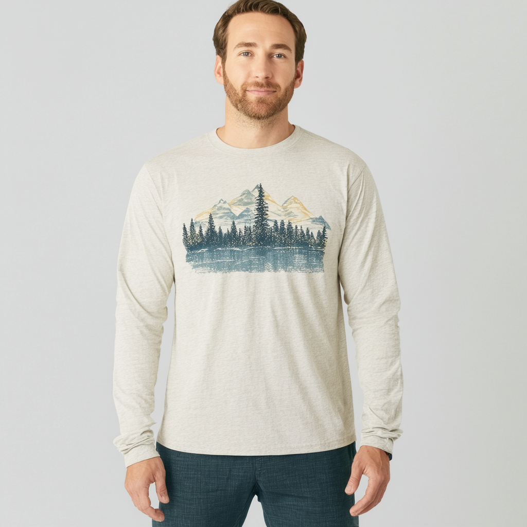 Columbia Unisex-Adult Lodge™ Ls Graphic Tee