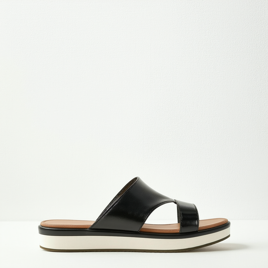 Naturalizer Women's Ferris Platform, Black, 8 M US