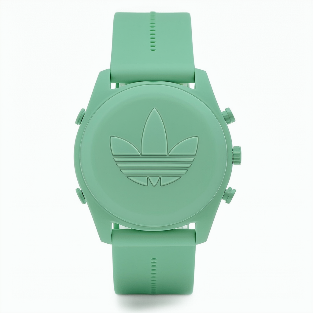adidas Green Silicone Strap Watch (Model: AOSY220682I)
