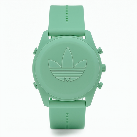 adidas Green Silicone Strap Watch (Model: AOSY220682I)