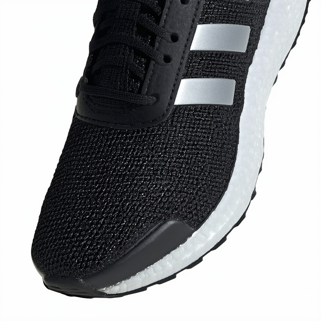 adidas Originals Boys' Altarun Running Shoe, Black/Metallic Silver/Core Red, 9 Medium US Toddler