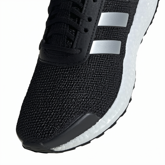 adidas Originals Boys' Altarun Running Shoe, Black/Metallic Silver/Core Red, 9 Medium US Toddler