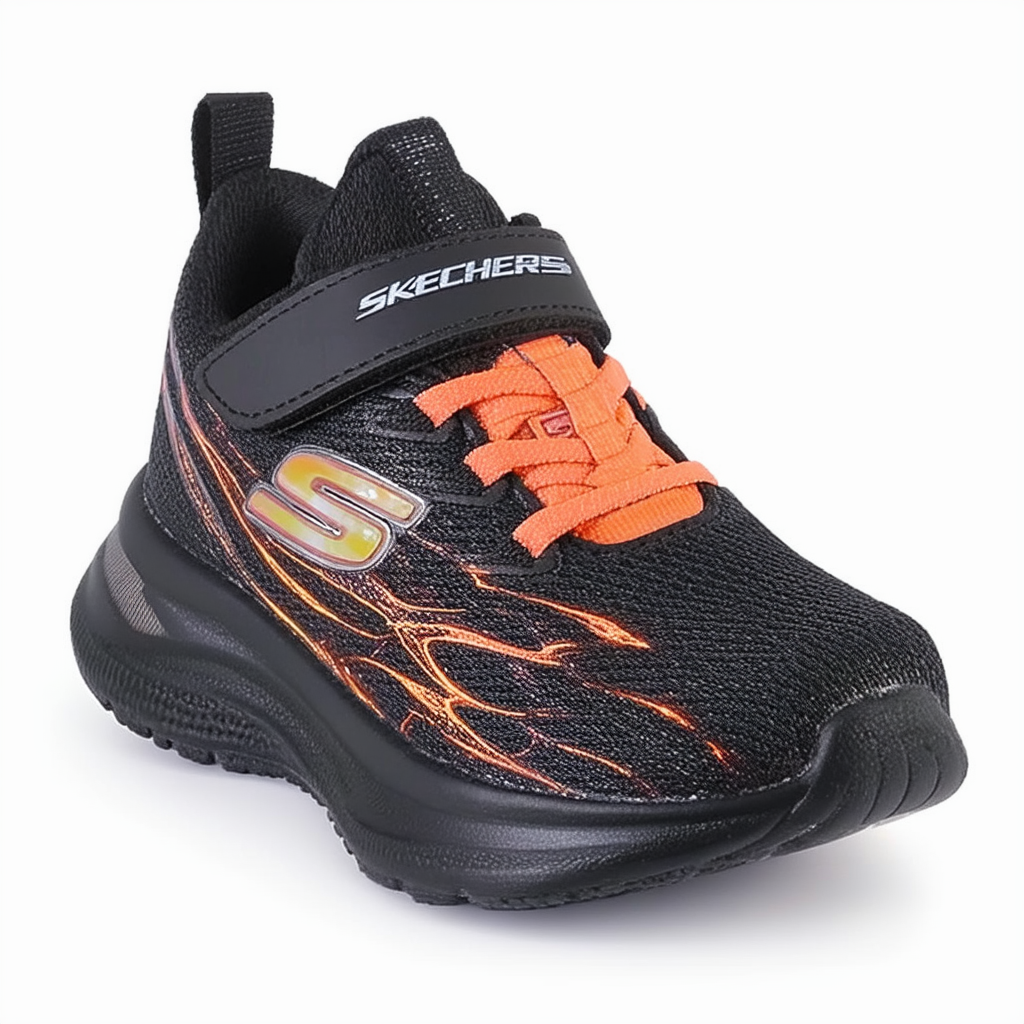Skechers Childrens/Boys Erupters Ii Lava Waves Touch Fastening Sneakers