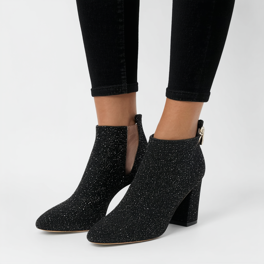 Naturalizer Women's Danya, Black Glitter, 7 M US