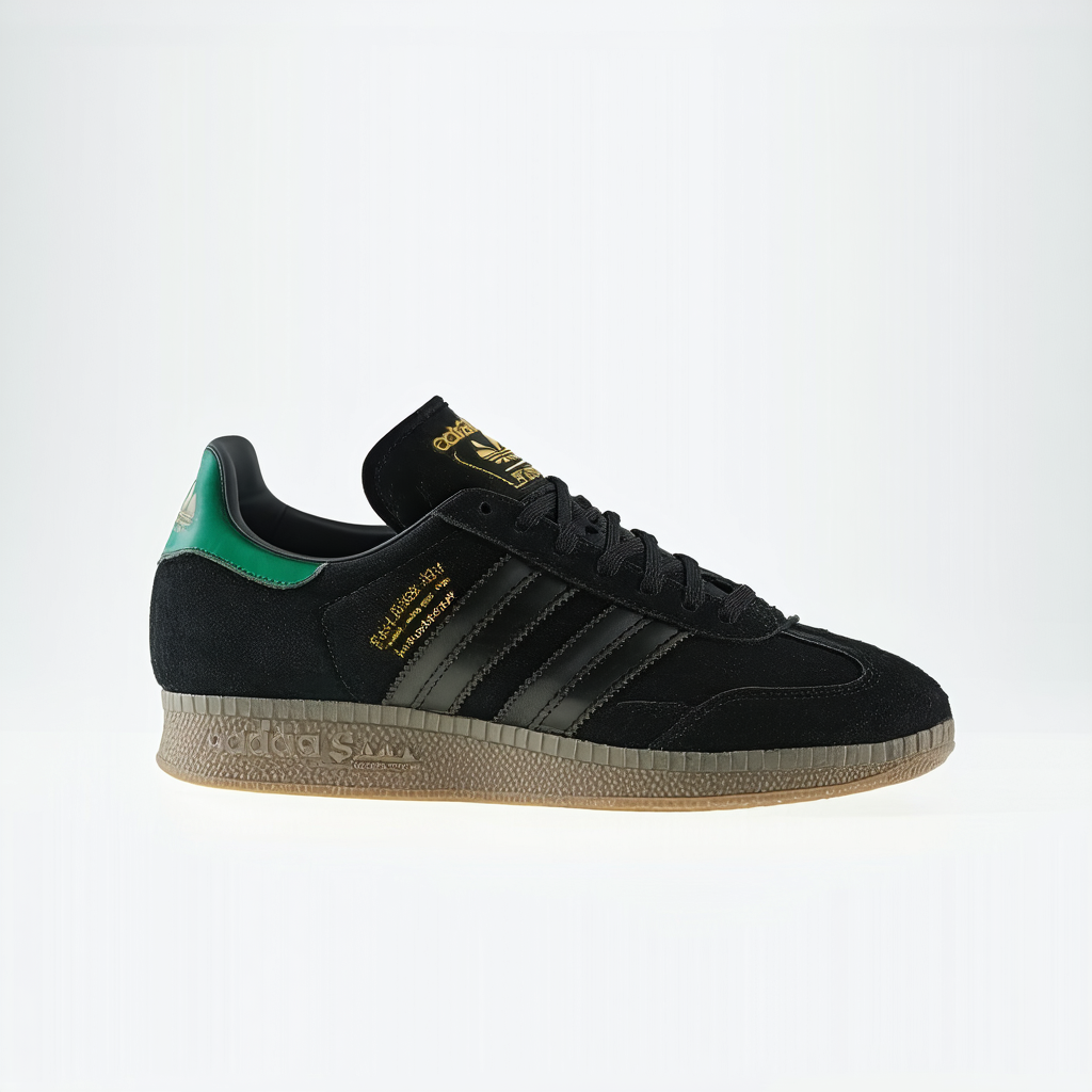 adidas Spezial Men Shoes Sneakers Black/Real Green/Metal Gold G96491
