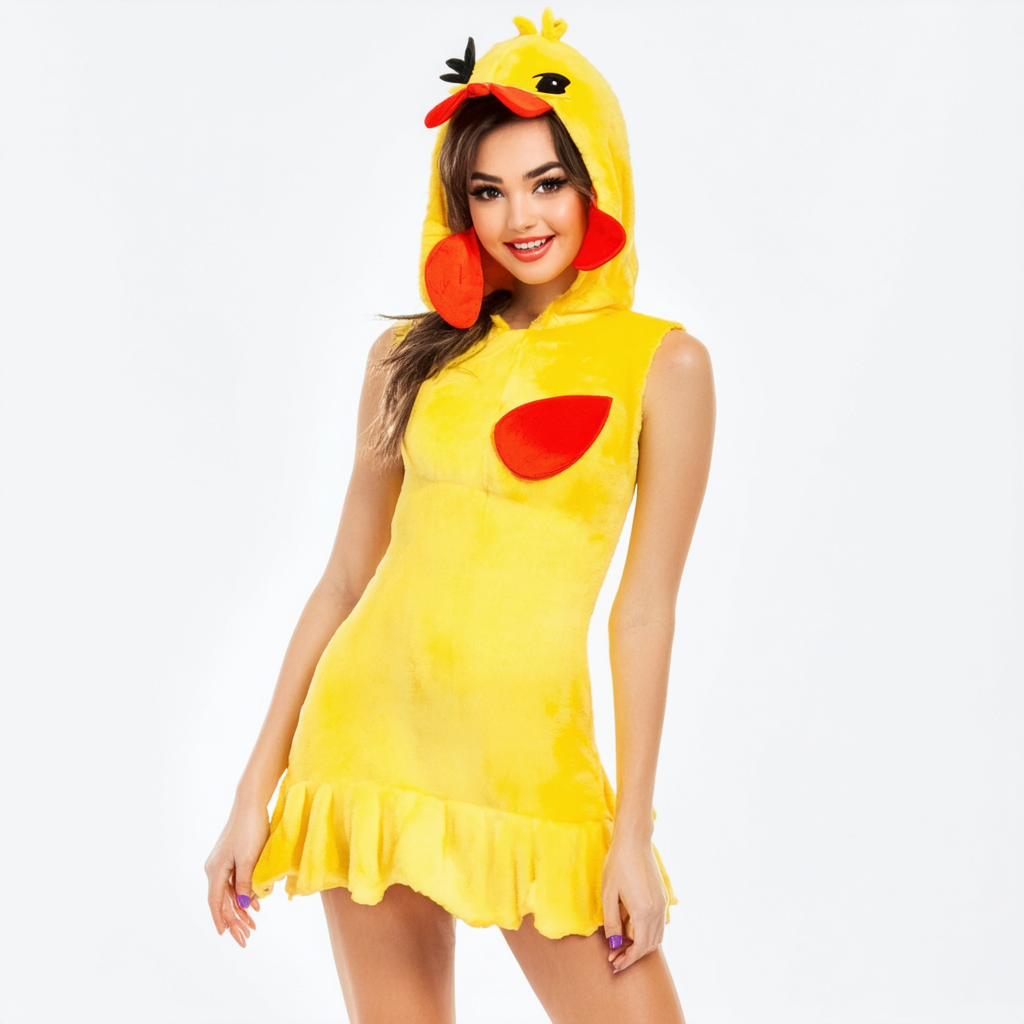 Rubie's Costume Co Women's Looney Tunes Tweety Hooded Costume Dress