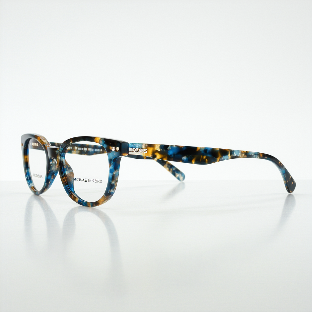 Michael Kors ANTIBES MK4016 Eyeglass Frames 3031-53 - Ocean Confetti Tortoise MK4016-3031-53