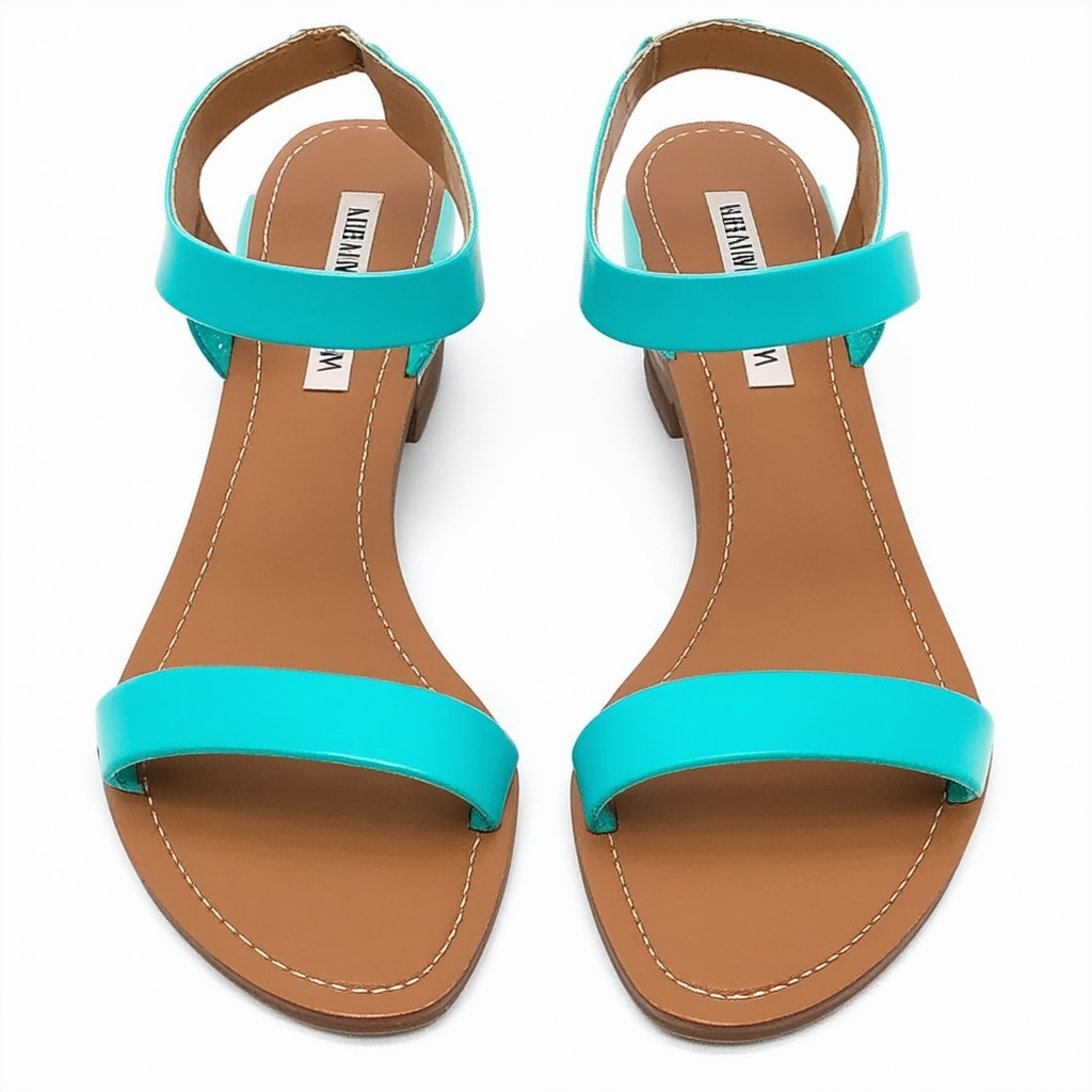 Steve Madden Gabby Womens Turquoise Sandals