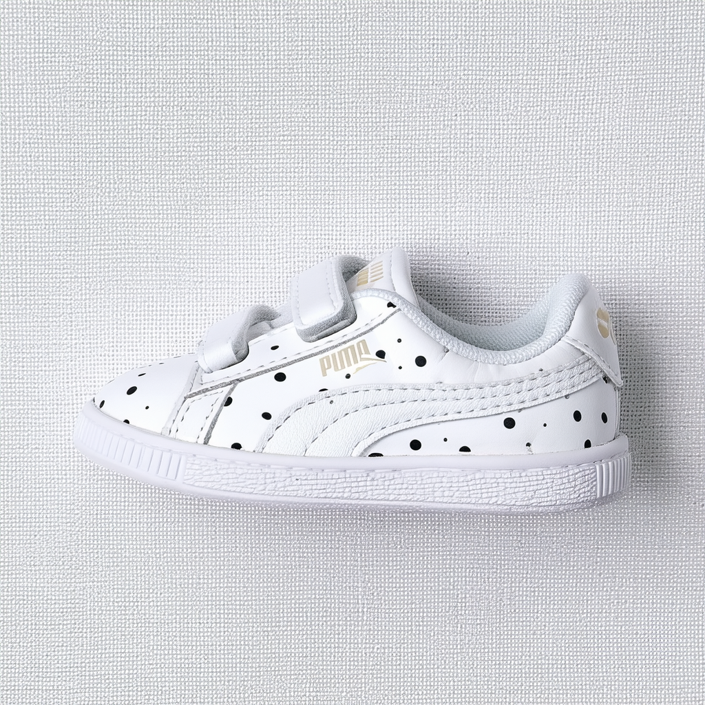 PUMA Suede Dotfetti V Kids Slip-On Shoe (Infant/Toddler/Little Kid)