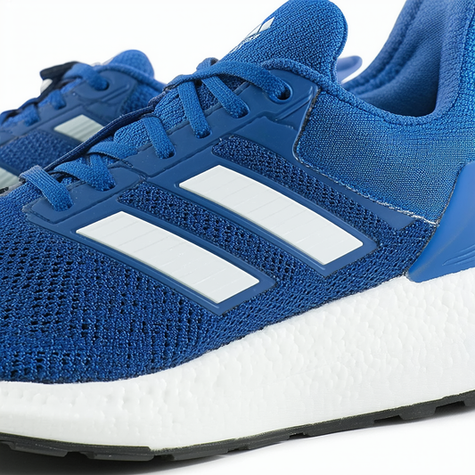 adidas Men's Adizero Boston 8 m Sneaker, Glory Blue/White/Trace Blue, 9.5 M US