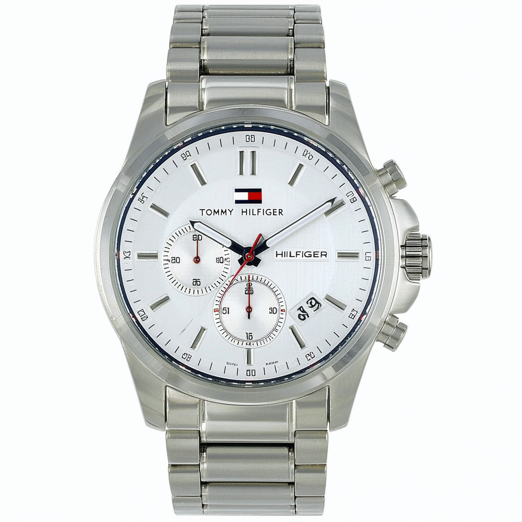 Tommy Hilfiger Men's 1791053 Stainless Steel Watch with Link Bracelet