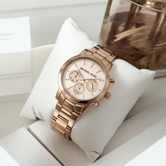 Michael Kors Women's Kinley Rose Gold Watch MK6432
