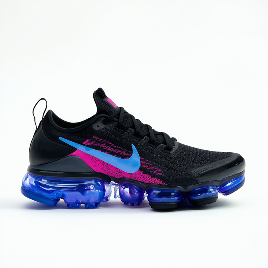 Nike Air Vapormax 2019 Mens Roading Running Shoes (9, Black/Active Fuchsia/Photo Blue)