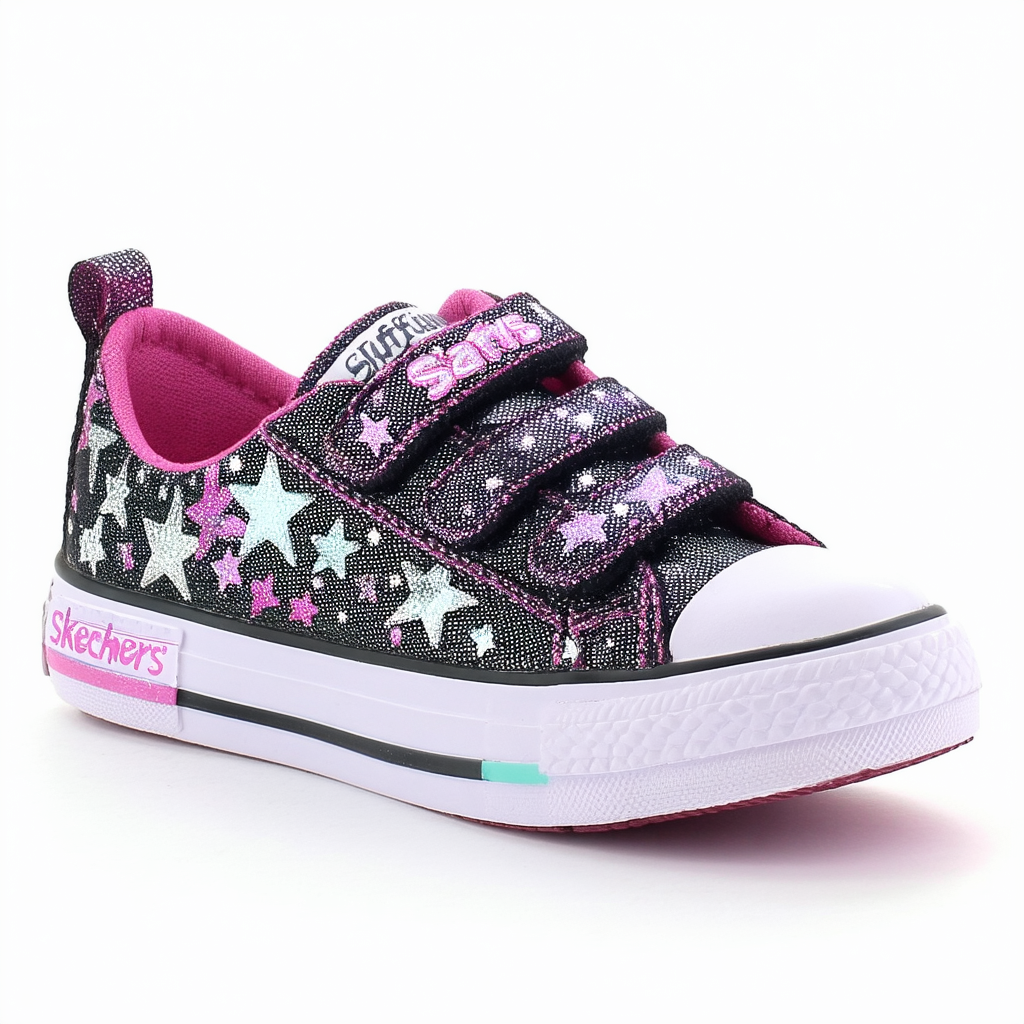 Skechers Kids Shuffles-Sassy Stars Sneaker (Little Kid/Big Kid)