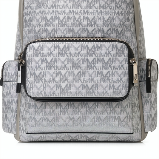 MICHAEL Michael Kors Fulton Sport Medium Tech Backpack In Pearl Grey