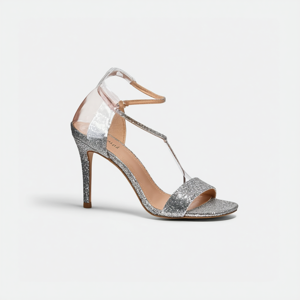 Nine West Women's Carly Glitter Dress Sandal