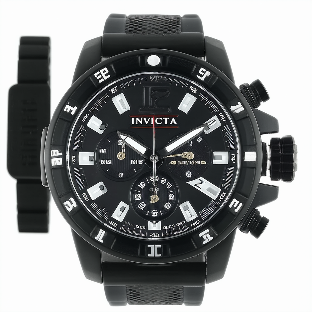 Invicta Men's S1 Rally Quartz Watch, Black, 29709
