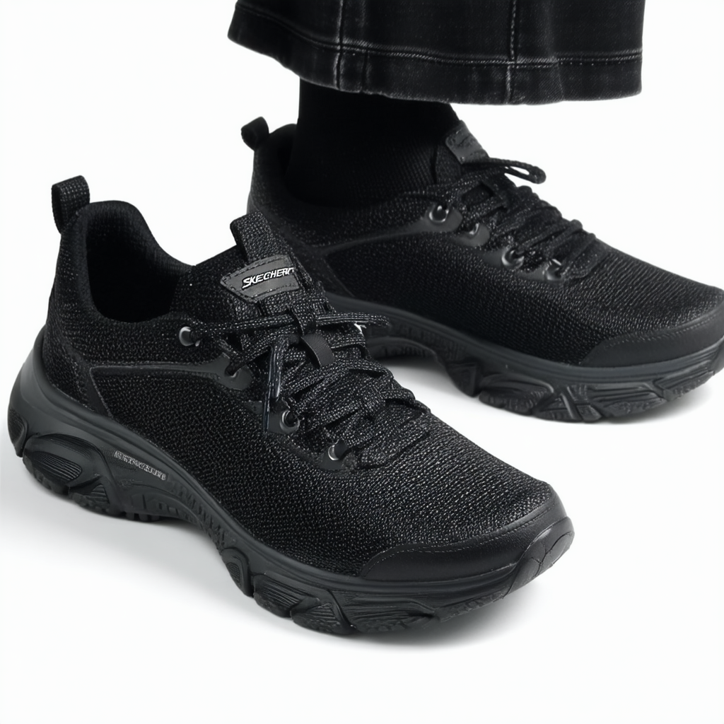Skechers Women’s Relaxed Fit: Metronome- Black