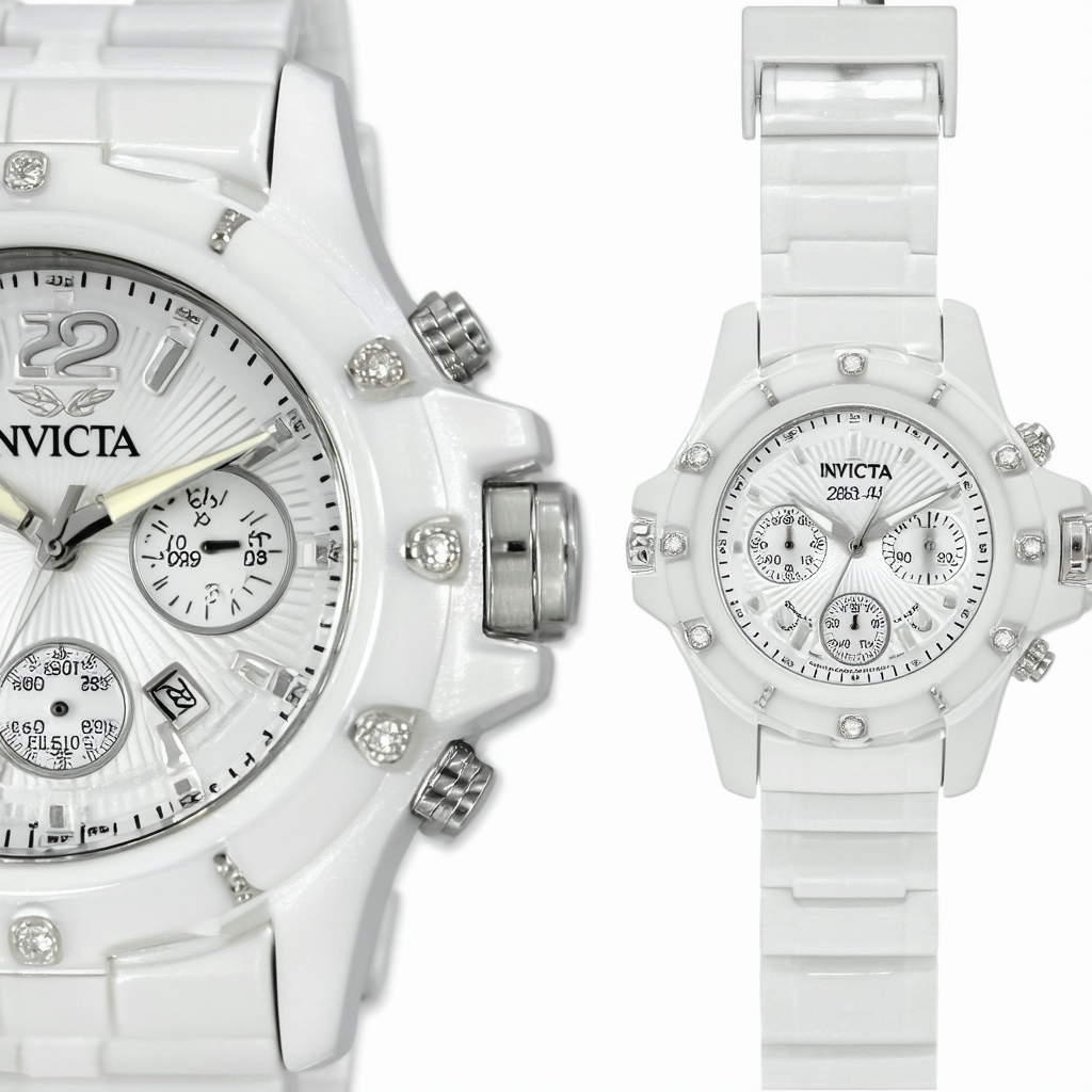 Invicta Women's 28954 Bolt Analog Display Quartz White Watch