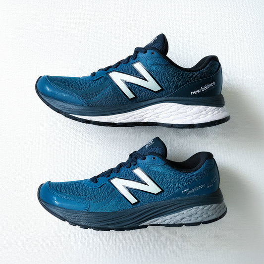 New Balance Men's M990V4 Running Shoe, Size: 13 Width: D Color: North Sea