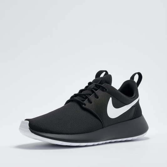 Nike Womens Roshe Two Black/Black White Running Shoe
